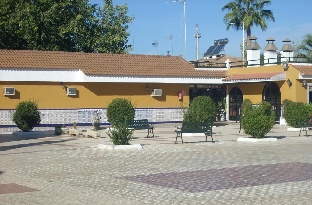 Hostal Don Diego San Juan Del Puerto Buitenkant foto
