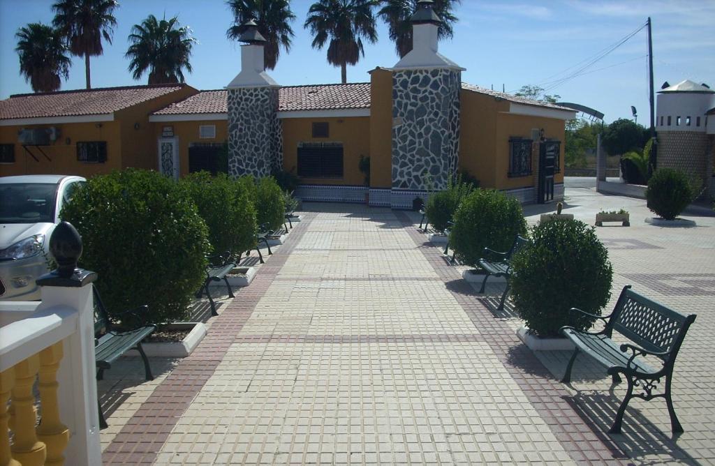 Hostal Don Diego San Juan Del Puerto Buitenkant foto